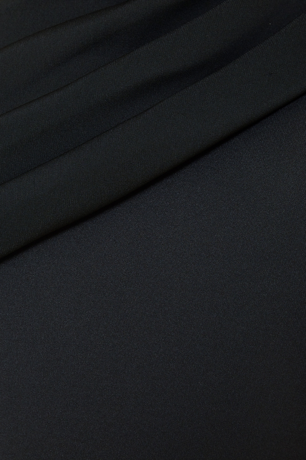ブラック リボン ワンショルダー タイトドレス