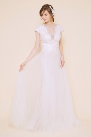 ゴシックレース Aラインドレス