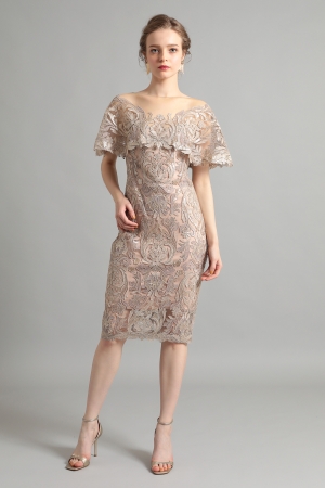 TADASHI SHOJI タダシショージ ムーンスターレースドレス 良好 サイズ  