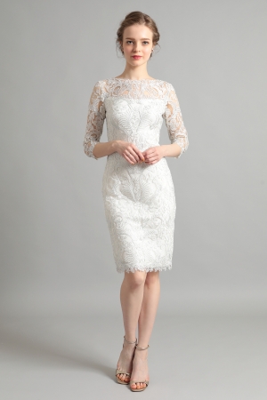 土日限定SALE】Tadashi Shoji 膝丈ワンピース 定価約8万円 TADASHI SHOJIの 